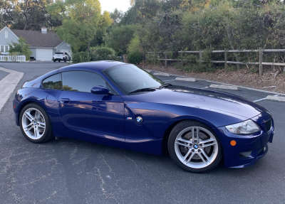 2007 BMW Z4 M Coupe in Interlagos Blue Metallic over Black Extended Nappa