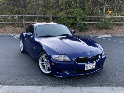 2007 BMW Z4 M Coupe in Interlagos Blue Metallic over Black Extended Nappa