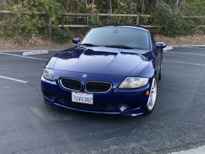 2007 BMW Z4 M Coupe in Interlagos Blue Metallic over Black Extended Nappa