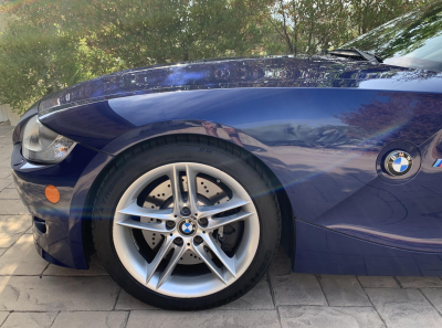 2007 BMW Z4 M Coupe in Interlagos Blue Metallic over Black Extended Nappa
