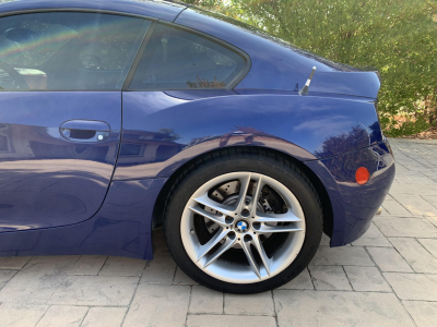 2007 BMW Z4 M Coupe in Interlagos Blue Metallic over Black Extended Nappa