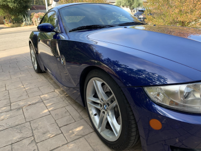 2007 BMW Z4 M Coupe in Interlagos Blue Metallic over Black Extended Nappa