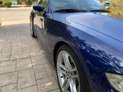 2007 BMW Z4 M Coupe in Interlagos Blue Metallic over Black Extended Nappa