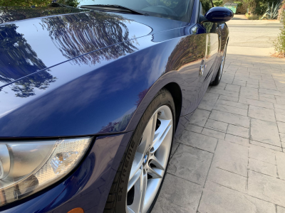 2007 BMW Z4 M Coupe in Interlagos Blue Metallic over Black Extended Nappa