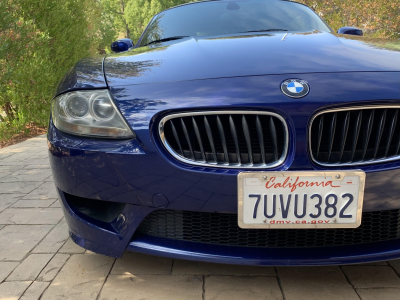2007 BMW Z4 M Coupe in Interlagos Blue Metallic over Black Extended Nappa