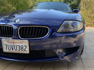 2007 BMW Z4 M Coupe in Interlagos Blue Metallic over Black Extended Nappa