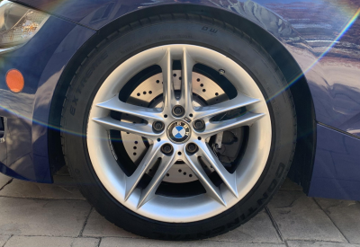 2007 BMW Z4 M Coupe in Interlagos Blue Metallic over Black Extended Nappa