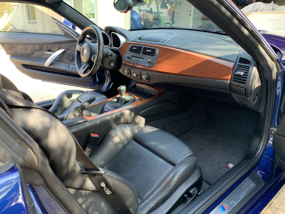 2007 BMW Z4 M Coupe in Interlagos Blue Metallic over Black Extended Nappa