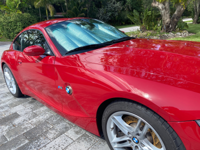 2007 BMW Z4 M Coupe in Imola Red 2 over Black Nappa