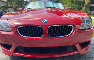 2007 BMW Z4 M Coupe in Imola Red 2 over Black Nappa