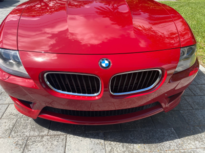 2007 BMW Z4 M Coupe in Imola Red 2 over Black Nappa