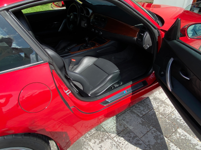 2007 BMW Z4 M Coupe in Imola Red 2 over Black Nappa