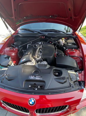 2007 BMW Z4 M Coupe in Imola Red 2 over Black Nappa