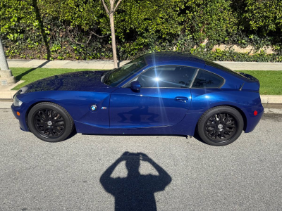 2007 BMW Z4 M Coupe in Interlagos Blue Metallic over Black Nappa