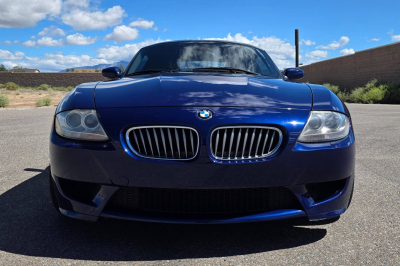 2007 BMW Z4 M Coupe in Interlagos Blue Metallic over Black Nappa