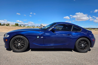 2007 BMW Z4 M Coupe in Interlagos Blue Metallic over Black Nappa