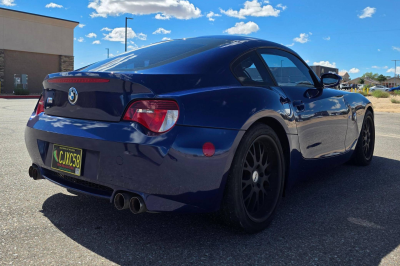 2007 BMW Z4 M Coupe in Interlagos Blue Metallic over Black Nappa