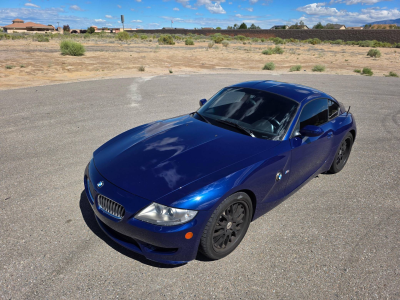 2007 BMW Z4 M Coupe in Interlagos Blue Metallic over Black Nappa