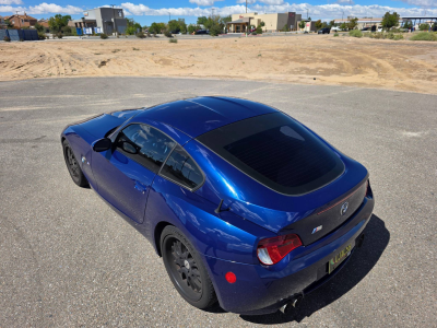 2007 BMW Z4 M Coupe in Interlagos Blue Metallic over Black Nappa
