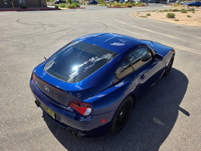 2007 BMW Z4 M Coupe in Interlagos Blue Metallic over Black Nappa