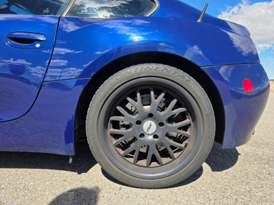 2007 BMW Z4 M Coupe in Interlagos Blue Metallic over Black Nappa