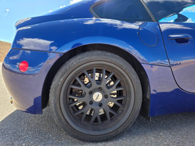 2007 BMW Z4 M Coupe in Interlagos Blue Metallic over Black Nappa