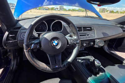 2007 BMW Z4 M Coupe in Interlagos Blue Metallic over Black Nappa