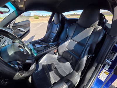 2007 BMW Z4 M Coupe in Interlagos Blue Metallic over Black Nappa