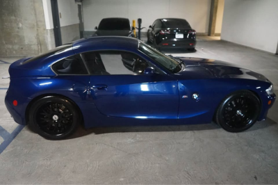 2007 BMW Z4 M Coupe in Interlagos Blue Metallic over Black Nappa