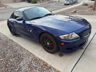 2007 BMW Z4 M Coupe in Interlagos Blue Metallic over Black Nappa