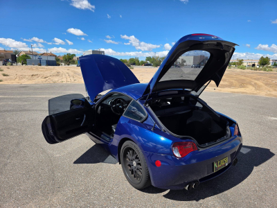 2007 BMW Z4 M Coupe in Interlagos Blue Metallic over Black Nappa