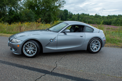 2007 BMW Z4 M Coupe in Silver Gray Metallic over Black Extended Nappa