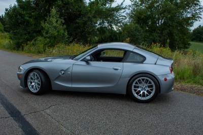 2007 BMW Z4 M Coupe in Silver Gray Metallic over Black Extended Nappa