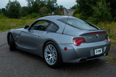 2007 BMW Z4 M Coupe in Silver Gray Metallic over Black Extended Nappa