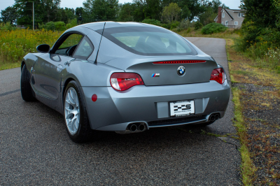 2007 BMW Z4 M Coupe in Silver Gray Metallic over Black Extended Nappa