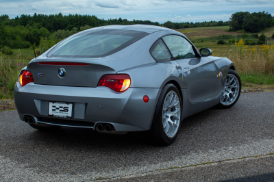 2007 BMW Z4 M Coupe in Silver Gray Metallic over Black Extended Nappa