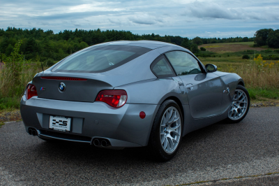 2007 BMW Z4 M Coupe in Silver Gray Metallic over Black Extended Nappa
