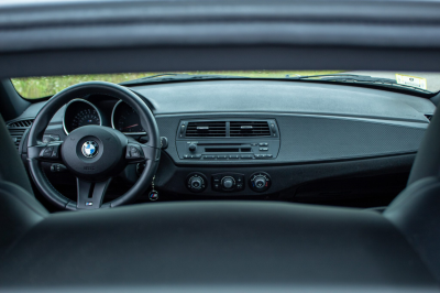 2007 BMW Z4 M Coupe in Silver Gray Metallic over Black Extended Nappa