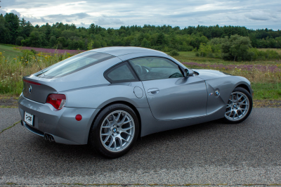 2007 BMW Z4 M Coupe in Silver Gray Metallic over Black Extended Nappa