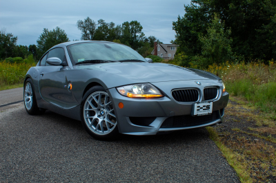2007 BMW Z4 M Coupe in Silver Gray Metallic over Black Extended Nappa