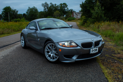 2007 BMW Z4 M Coupe in Silver Gray Metallic over Black Extended Nappa