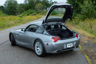 2007 BMW Z4 M Coupe in Silver Gray Metallic over Black Extended Nappa