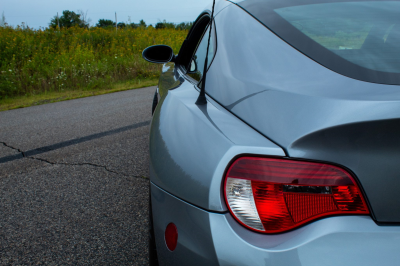 2007 BMW Z4 M Coupe in Silver Gray Metallic over Black Extended Nappa