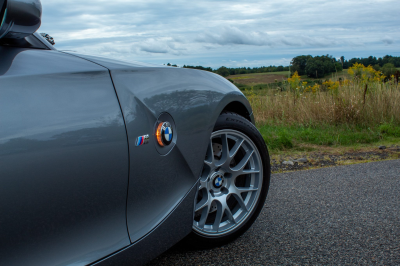 2007 BMW Z4 M Coupe in Silver Gray Metallic over Black Extended Nappa