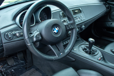 2007 BMW Z4 M Coupe in Silver Gray Metallic over Black Extended Nappa