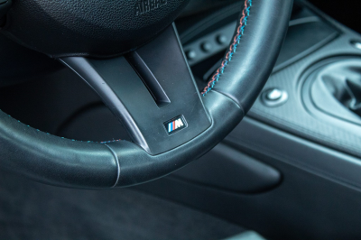 2007 BMW Z4 M Coupe in Silver Gray Metallic over Black Extended Nappa
