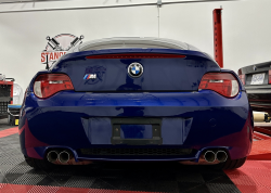 2007 BMW Z4 M Coupe in Interlagos Blue Metallic over Black Extended Nappa