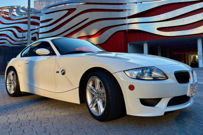 2007 BMW Z4 M Coupe in Alpine White III over Black Extended Nappa