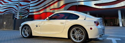 2007 BMW Z4 M Coupe in Alpine White III over Black Extended Nappa
