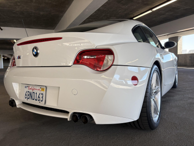 2007 BMW Z4 M Coupe in Alpine White III over Black Extended Nappa